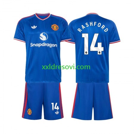 Manchester United Marcus Rashford 14 Gostujući Dječji Nogometni Dres 2026-2027 Manchester United Marcus Rashford 14 Gostujući Dječji Nogometni Dres 2026-2027